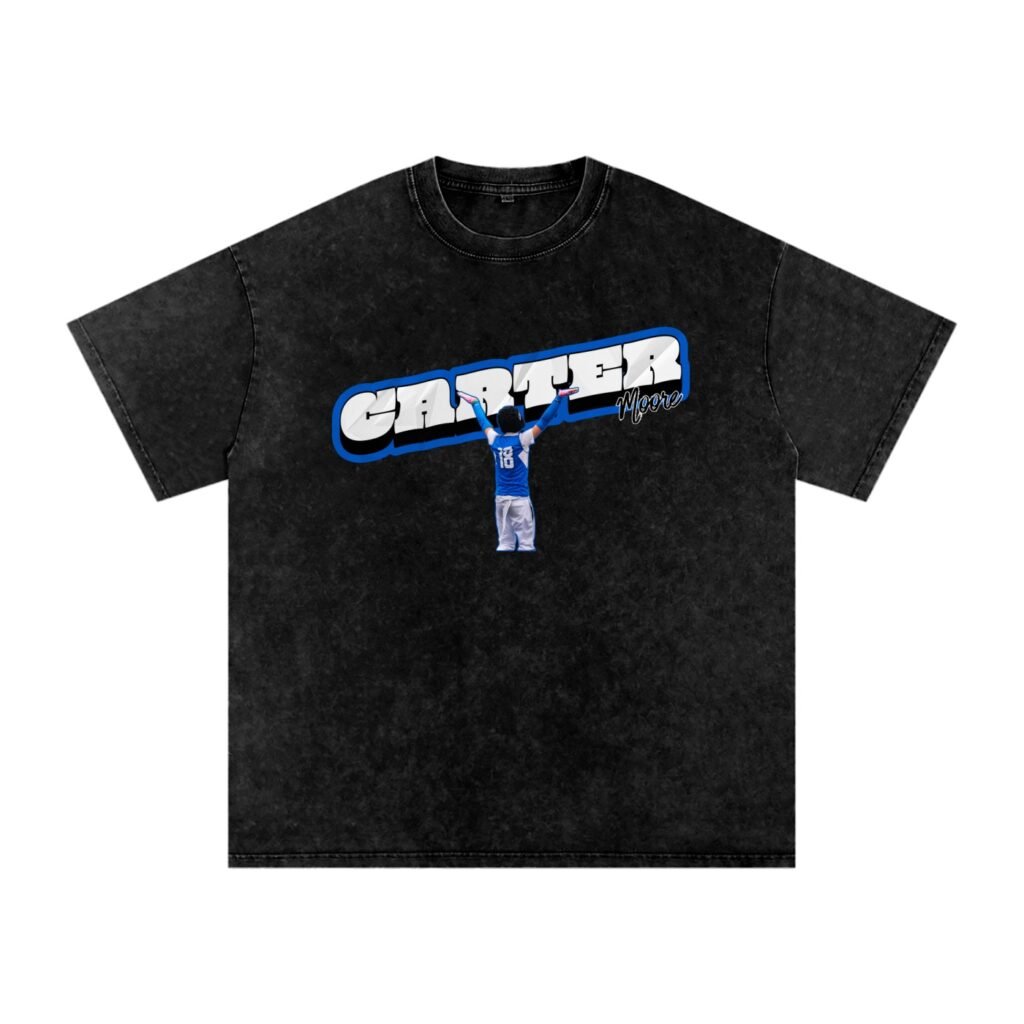 Carter Moore Snow Washed Oversized TEE