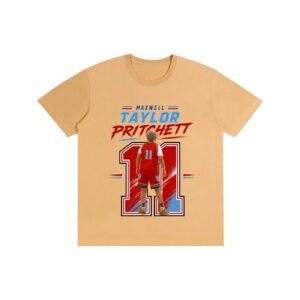Maxwell Taylor Pritchett Pure Cotton Unisex T-Shirt - Image 4