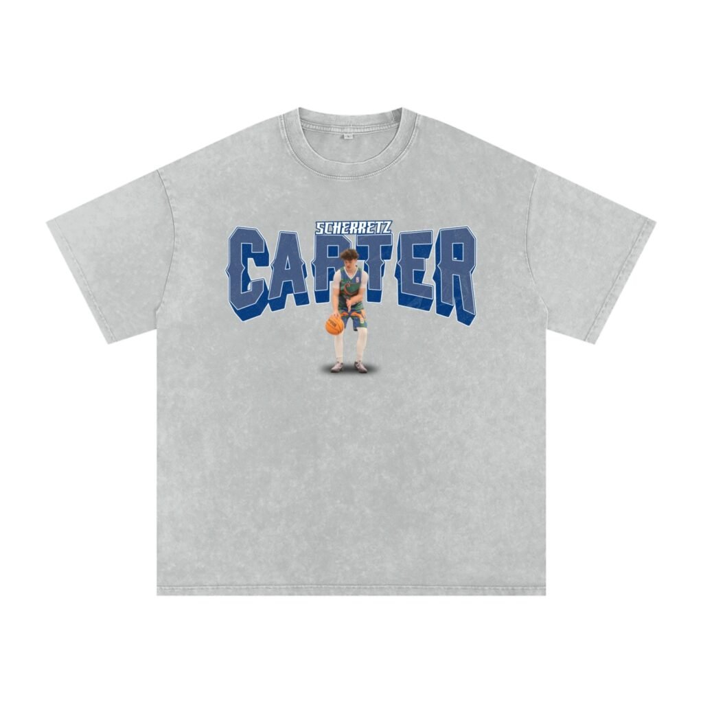 Carter Scherretz  Snow Washed Oversized TEE
