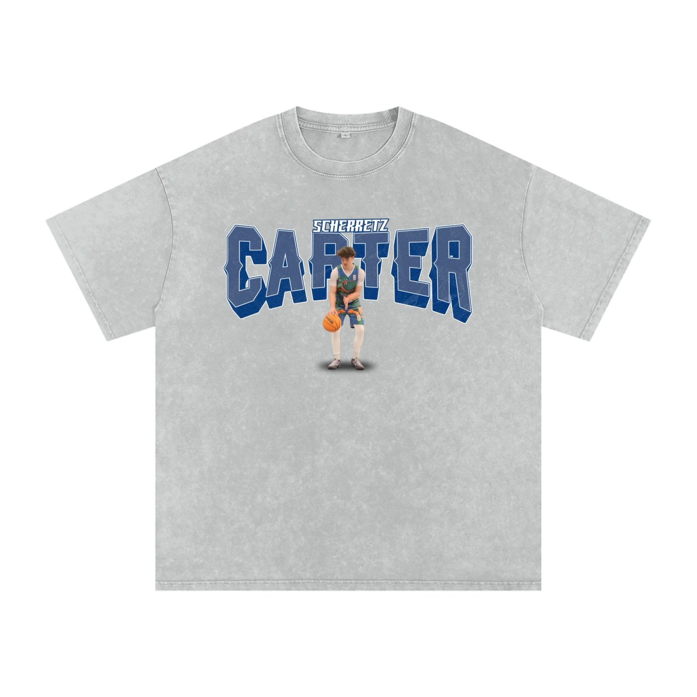 Carter Scherretz  Snow Washed Oversized TEE - Image 3