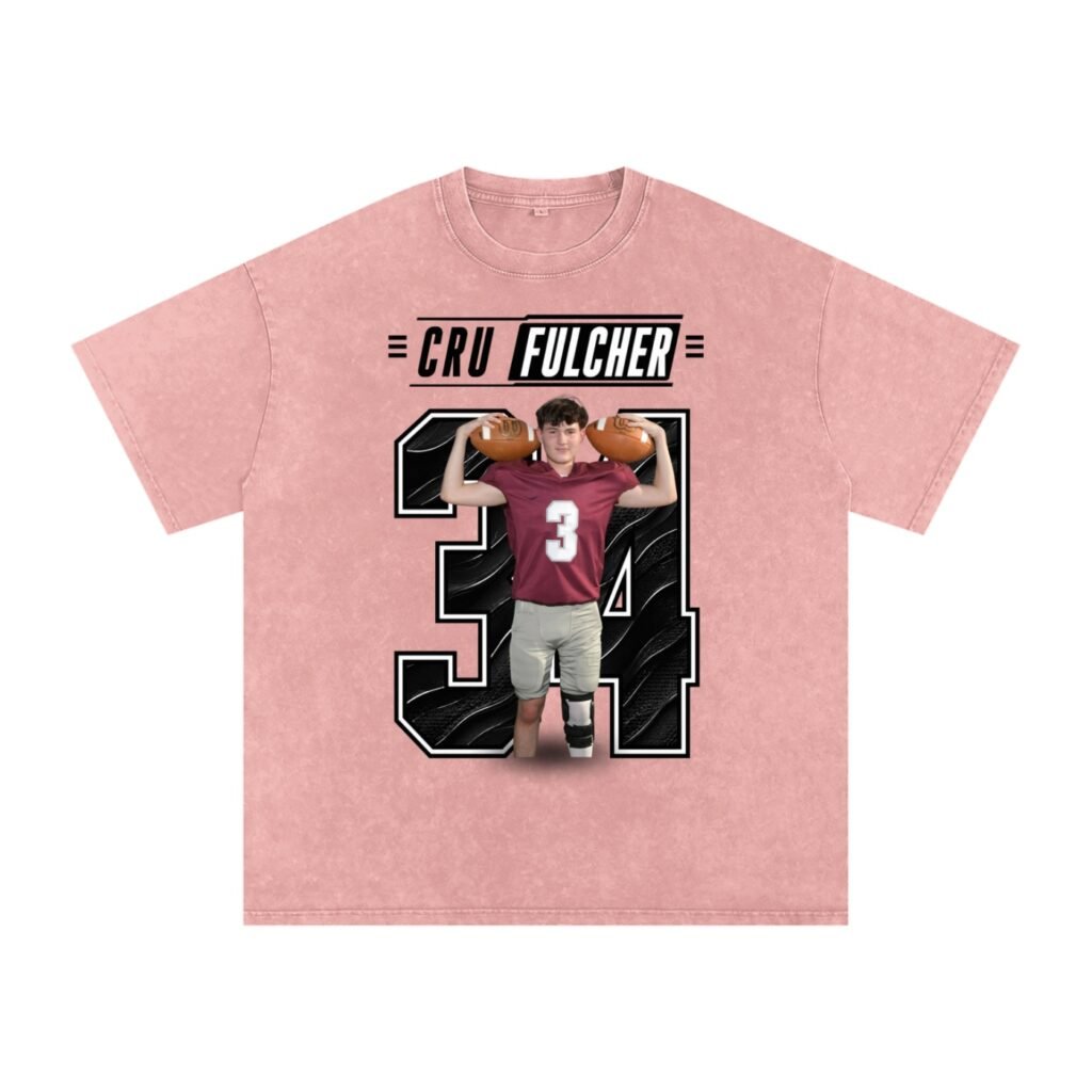 Cru Felcher Snow Washed Oversized TEE