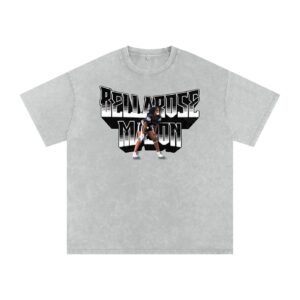 Bellarose Mason Snow Washed Oversized TEE - Image 3