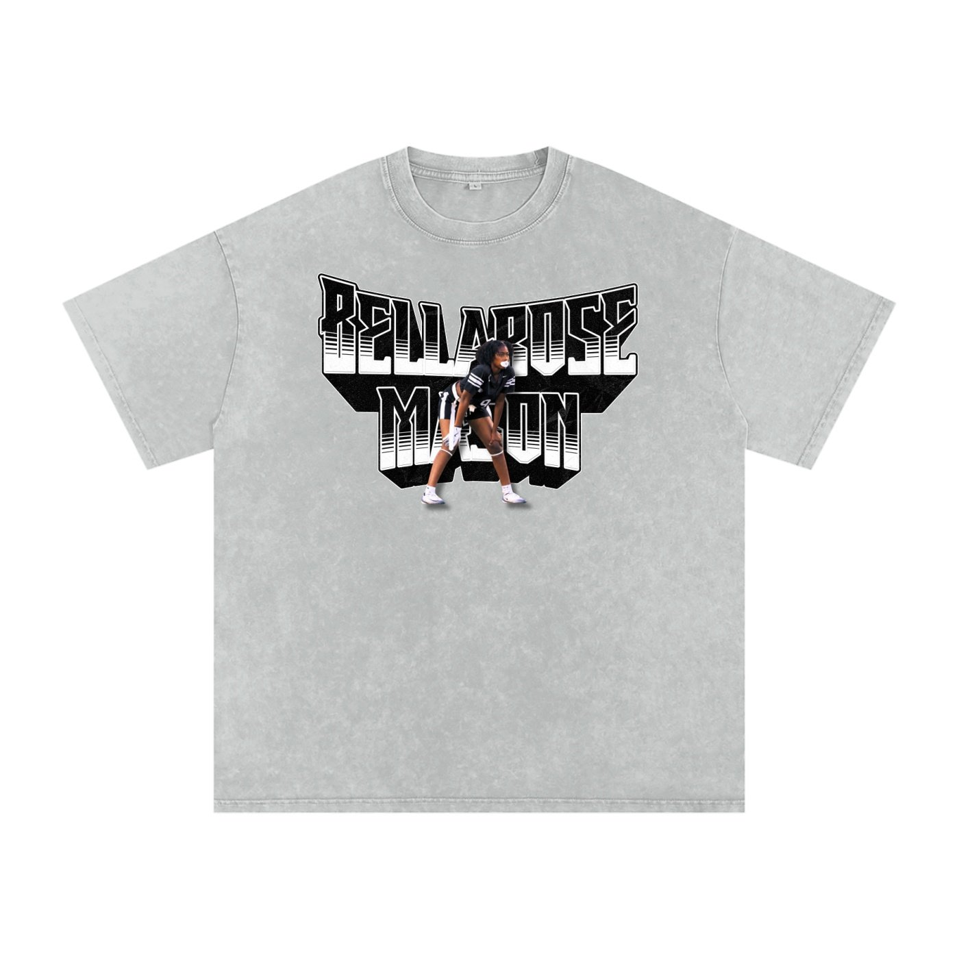 Bellarose Mason Snow Washed Oversized TEE - Image 3
