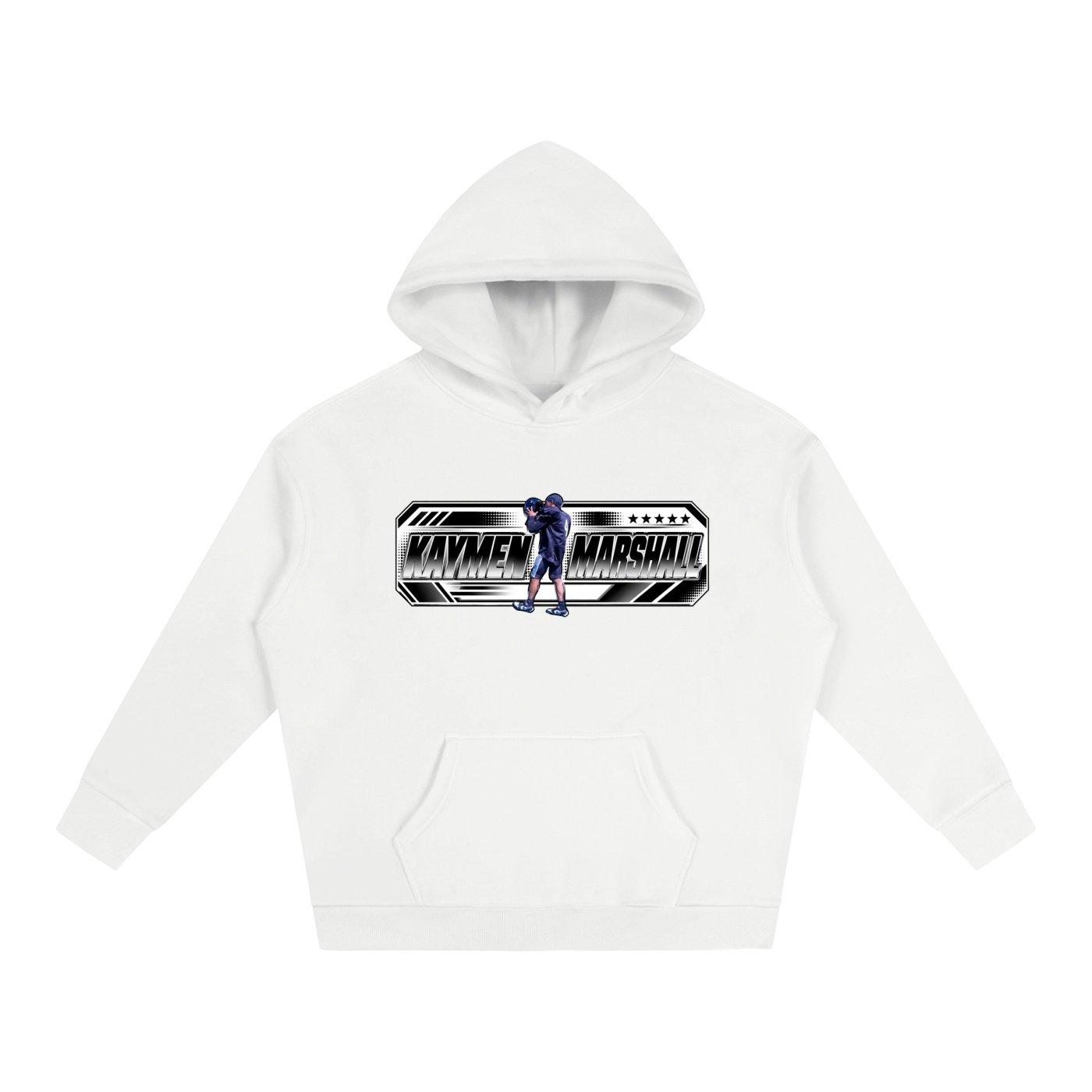 kaymen marshall Oversize Fleeced Hoodie - Image 2