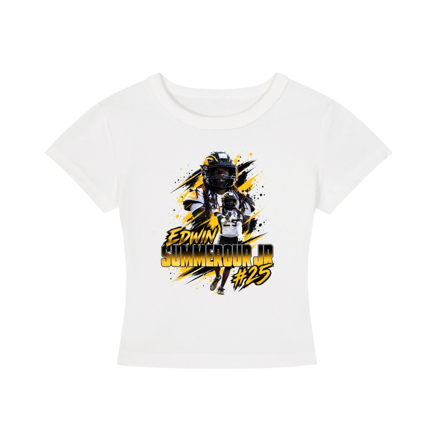 Edwin summerour jr Women's CropTop - Image 2