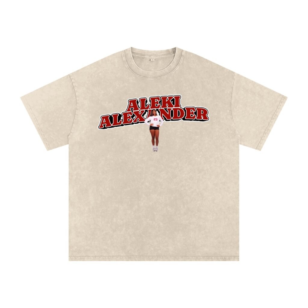 Aleki Alexander Snow Washed Oversized TEE