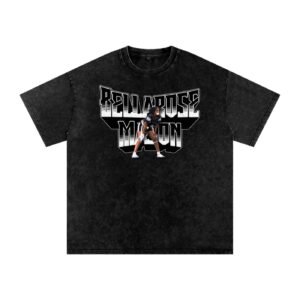 Bellarose Mason Snow Washed Oversized TEE - Image 1