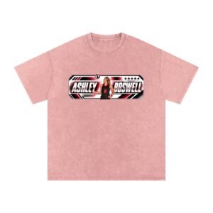 Ashley Boswell Snow Washed Oversized TEE - Image 5