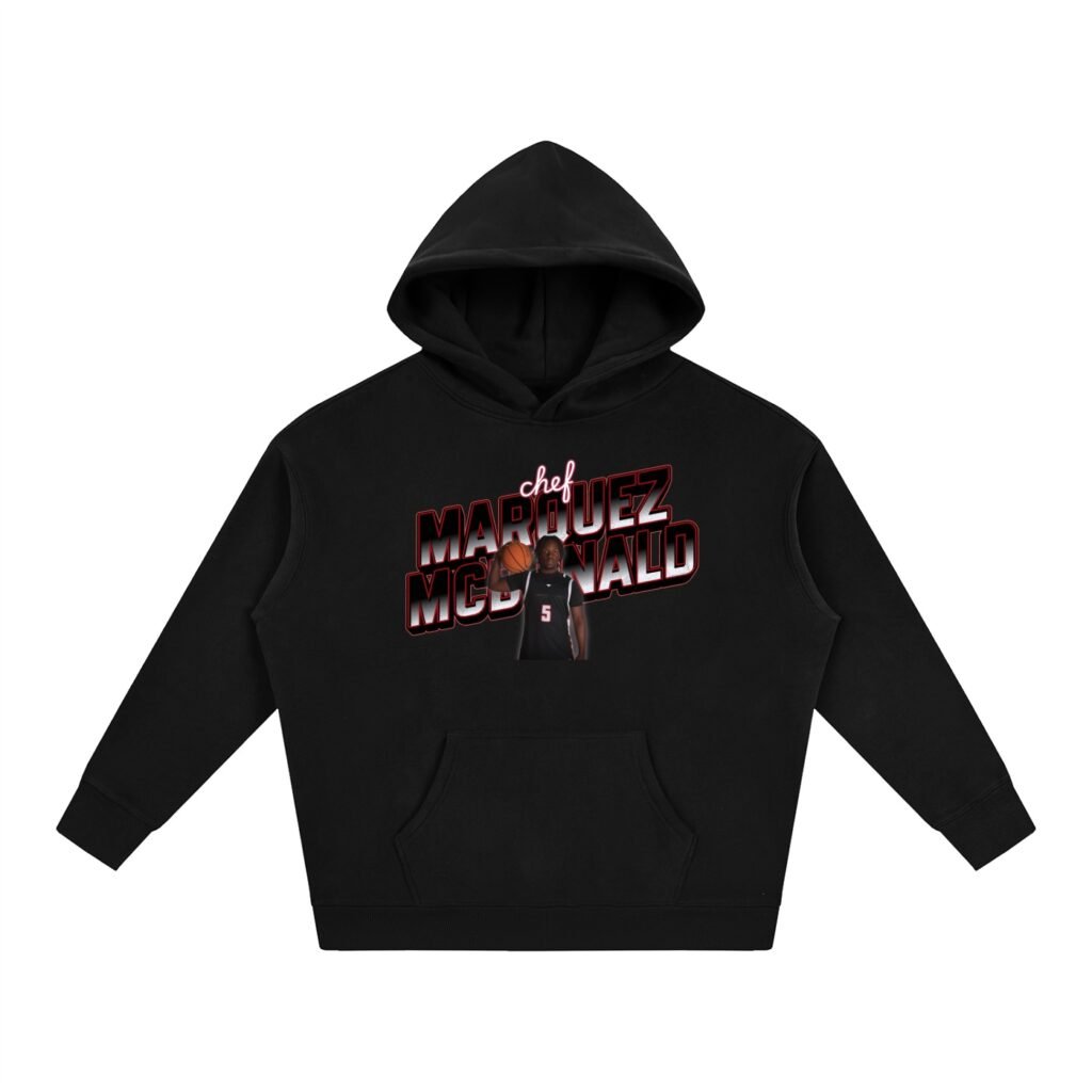 Marquez Mcdonald  Oversize Fleeced Hoodie