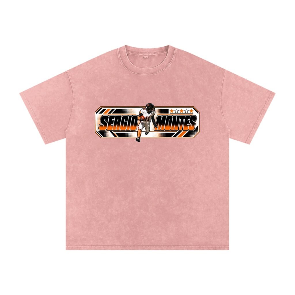 Sergio Montes  Snow Washed Oversized TEE