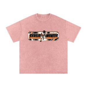 Sergio Montes  Snow Washed Oversized TEE - Image 5