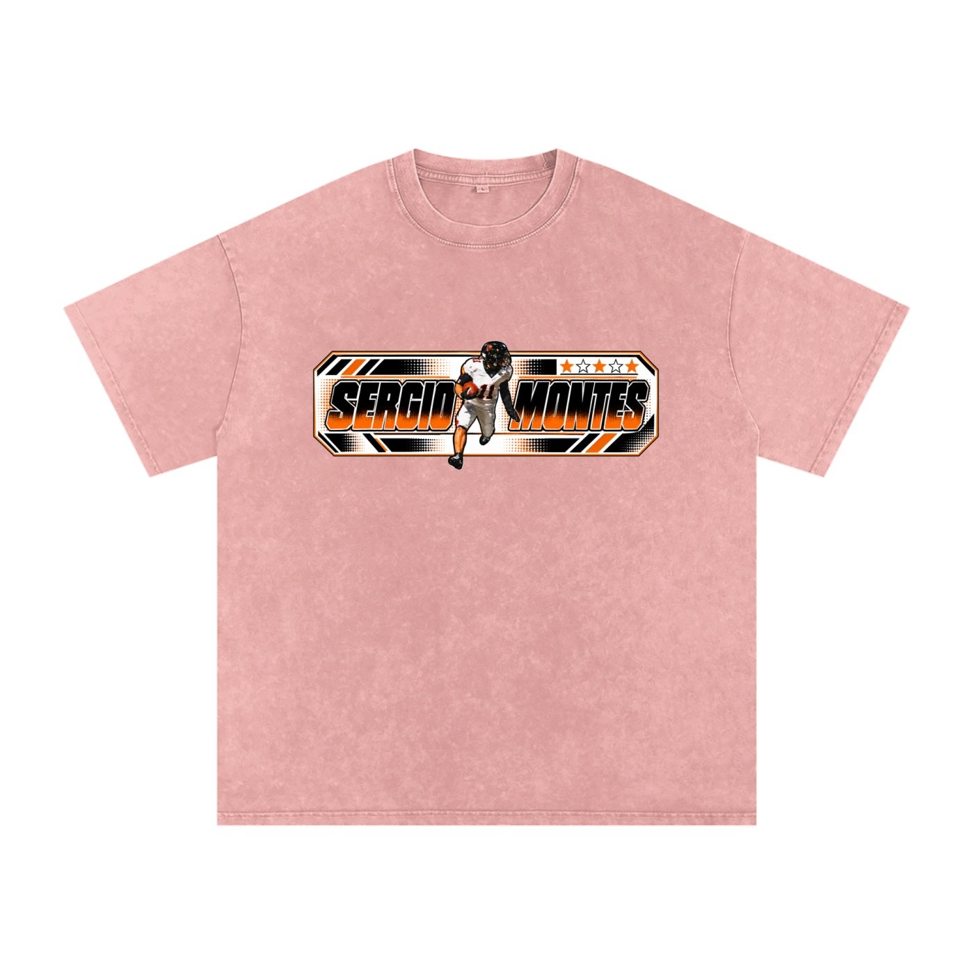 Sergio Montes  Snow Washed Oversized TEE - Image 5