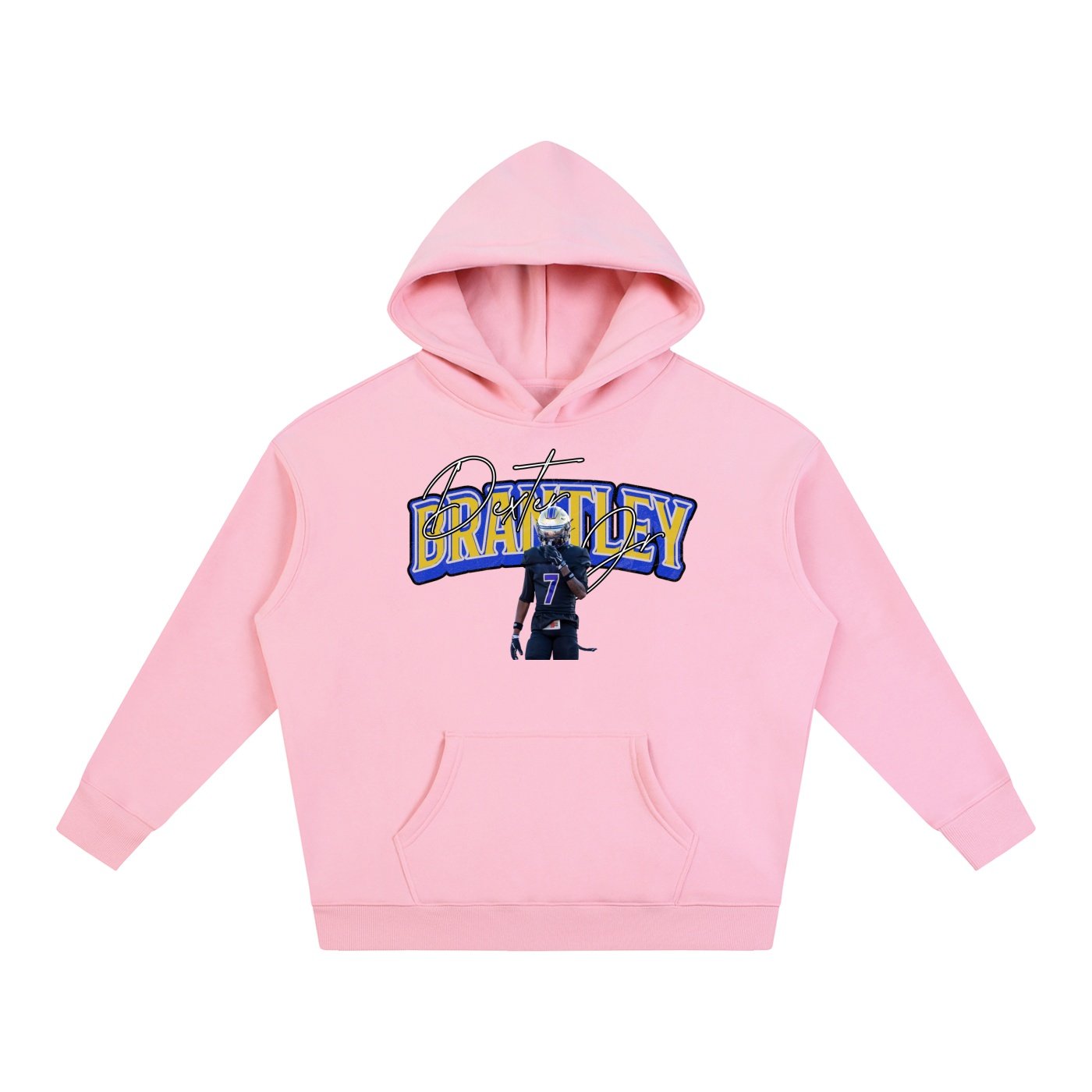 Dexter Brantley Jr, Oversize Fleeced Hoodie - Image 5