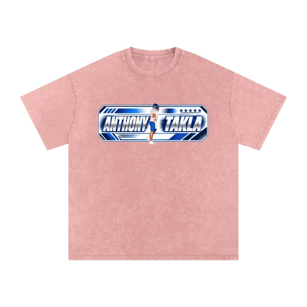 Anthony Takla Snow Washed Oversized TEE