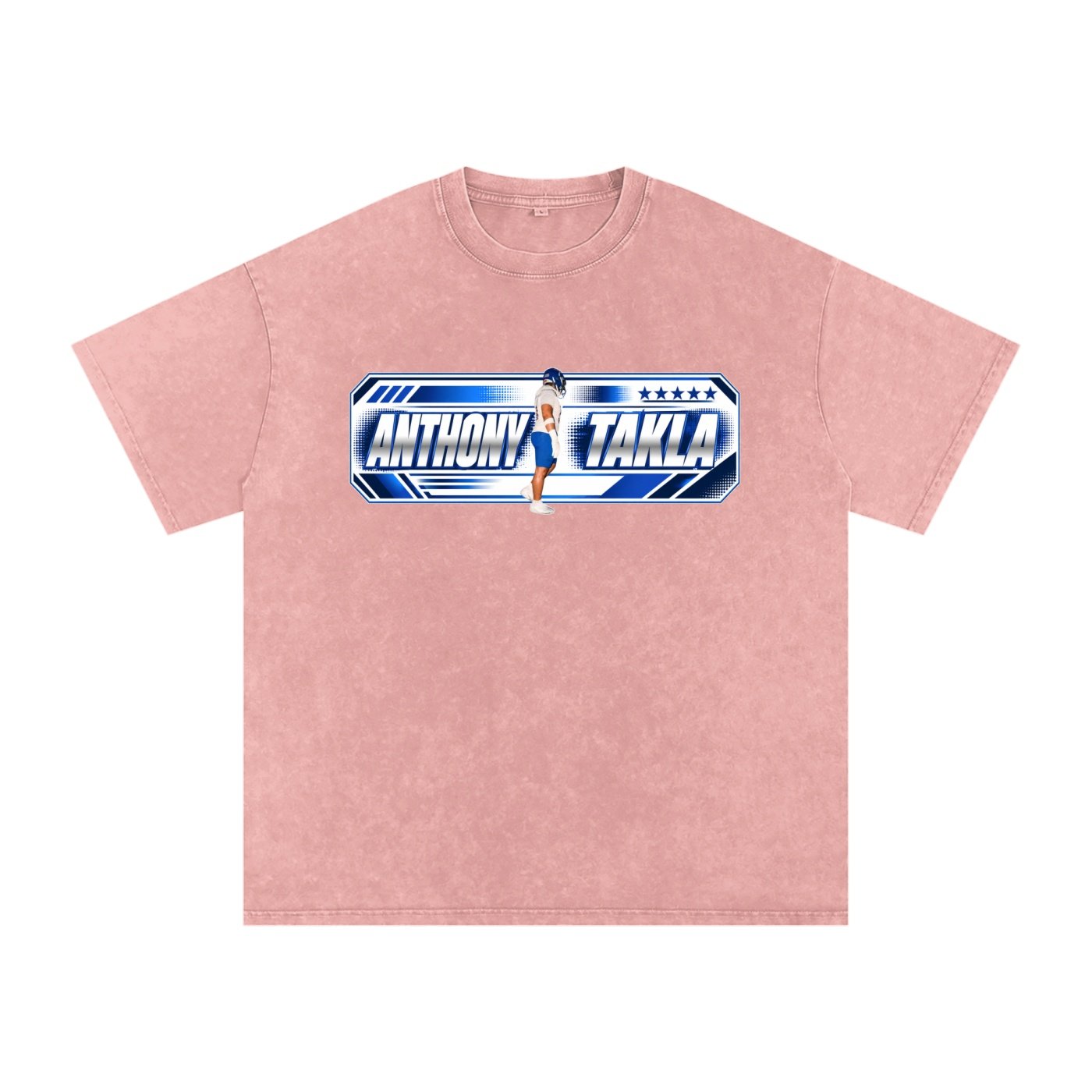 Anthony Takla Snow Washed Oversized TEE - Image 5