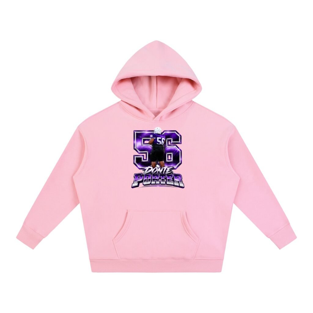 Donte Porter ll  Oversize Fleeced Hoodie
