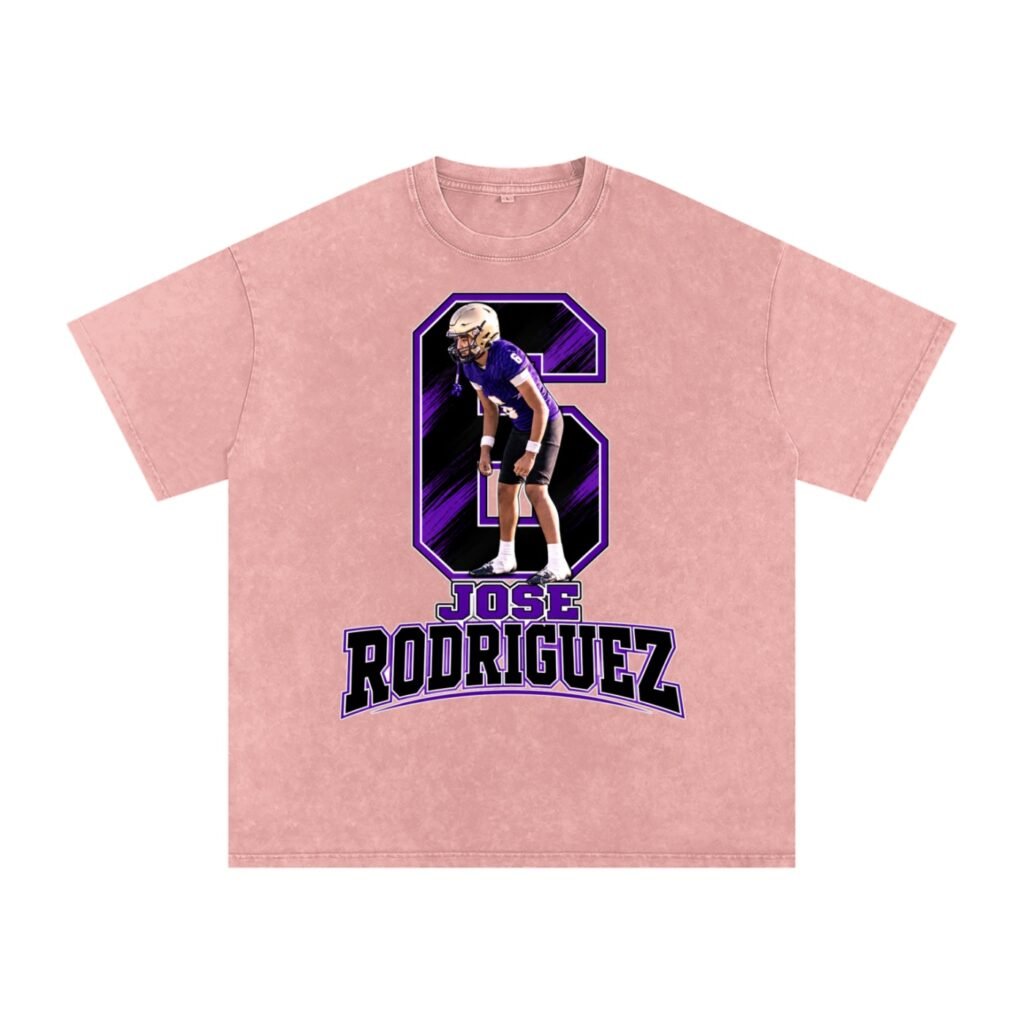 Jose Rodriguez Snow Washed Oversized TEE