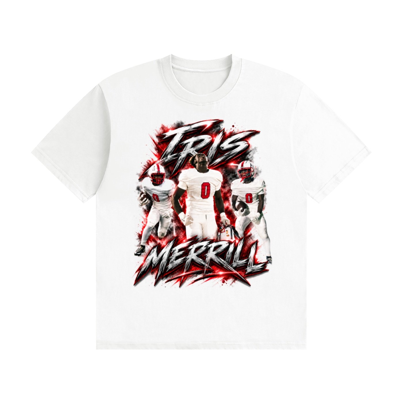 Iris Merrill  Unisex Cotton T-Shirt - Image 2