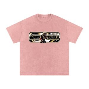 Dannie Johnson jr Snow Washed Oversized TEE - Image 9