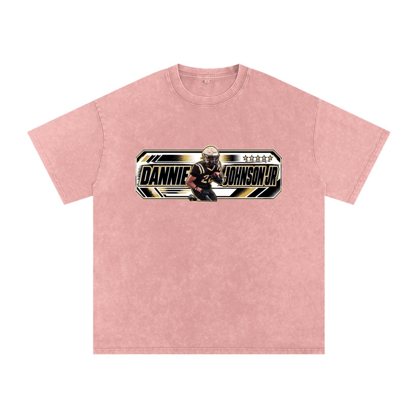 Dannie Johnson jr Snow Washed Oversized TEE - Image 9