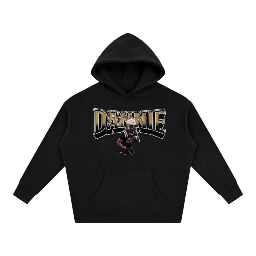 Dannie Johnson jr Oversize Fleeced Hoodie