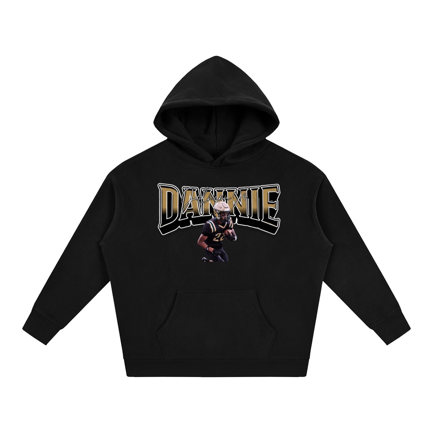 Dannie Johnson jr Oversize Fleeced Hoodie - Image 1