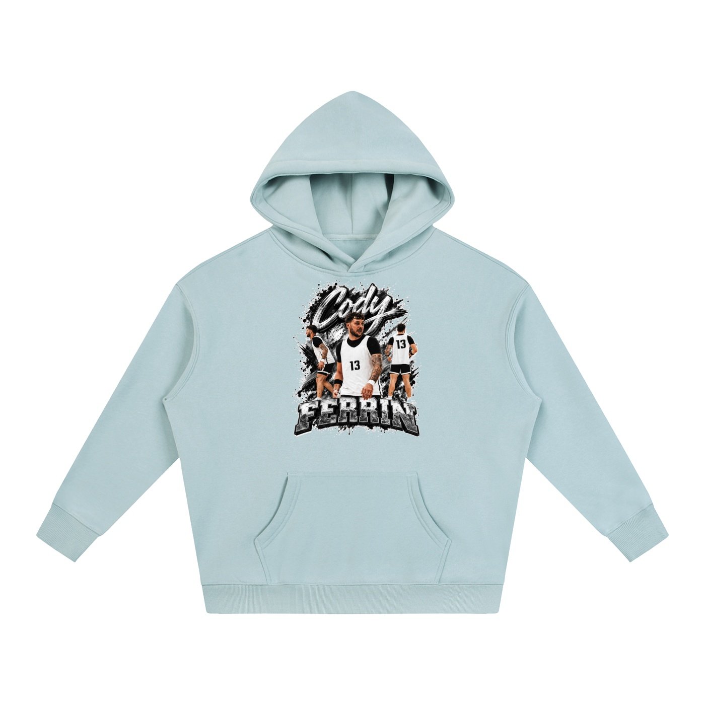 Cody Ferrin  Oversize Fleeced Hoodie - Image 3