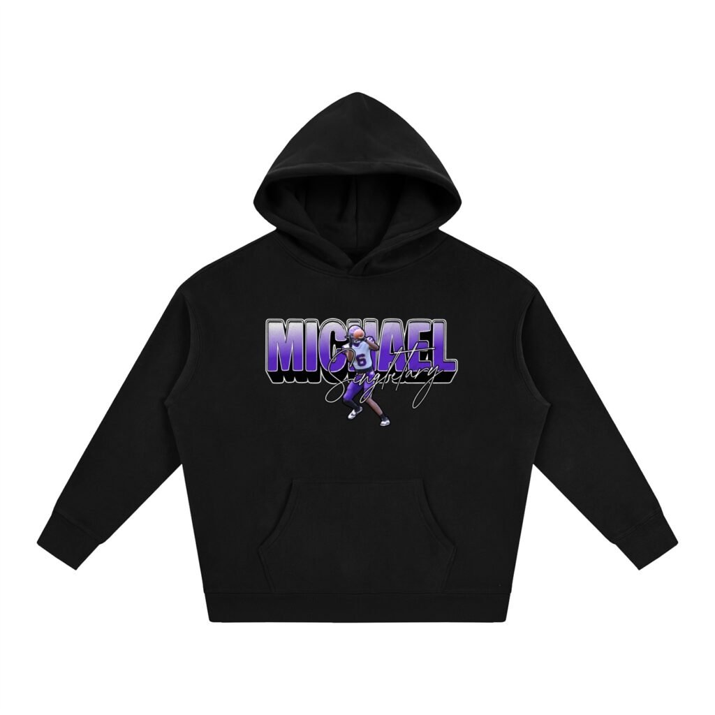 Michael Singletary Oversize Fleeced Hoodie
