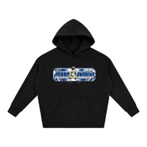 Isaac Andrews   Oversize Fleeced Hoodie - Image 1
