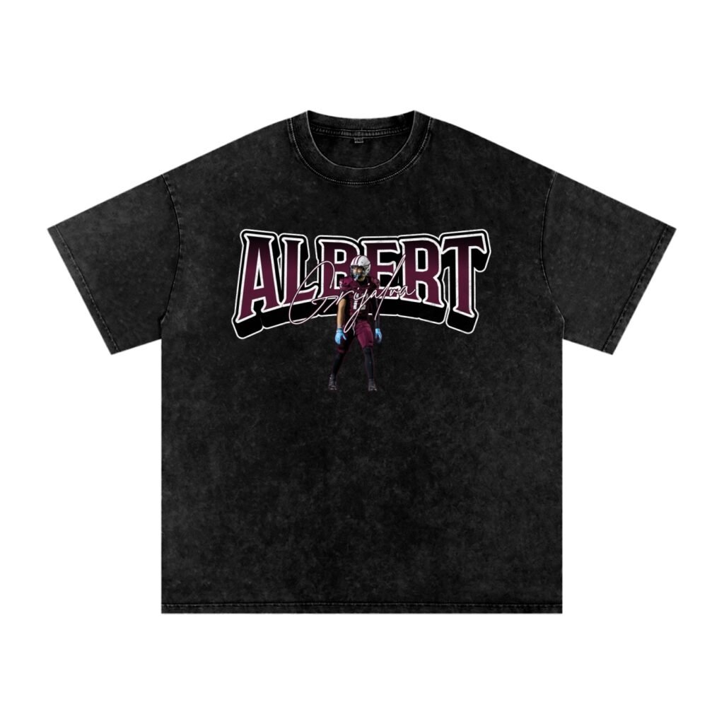 Albert Grijalva  Snow Washed Oversized TEE