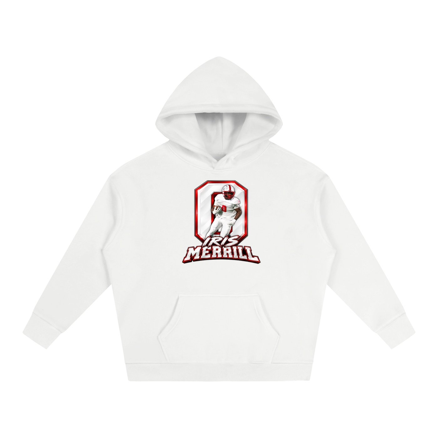 Iris Merrill Oversize Fleeced Hoodie - Image 2