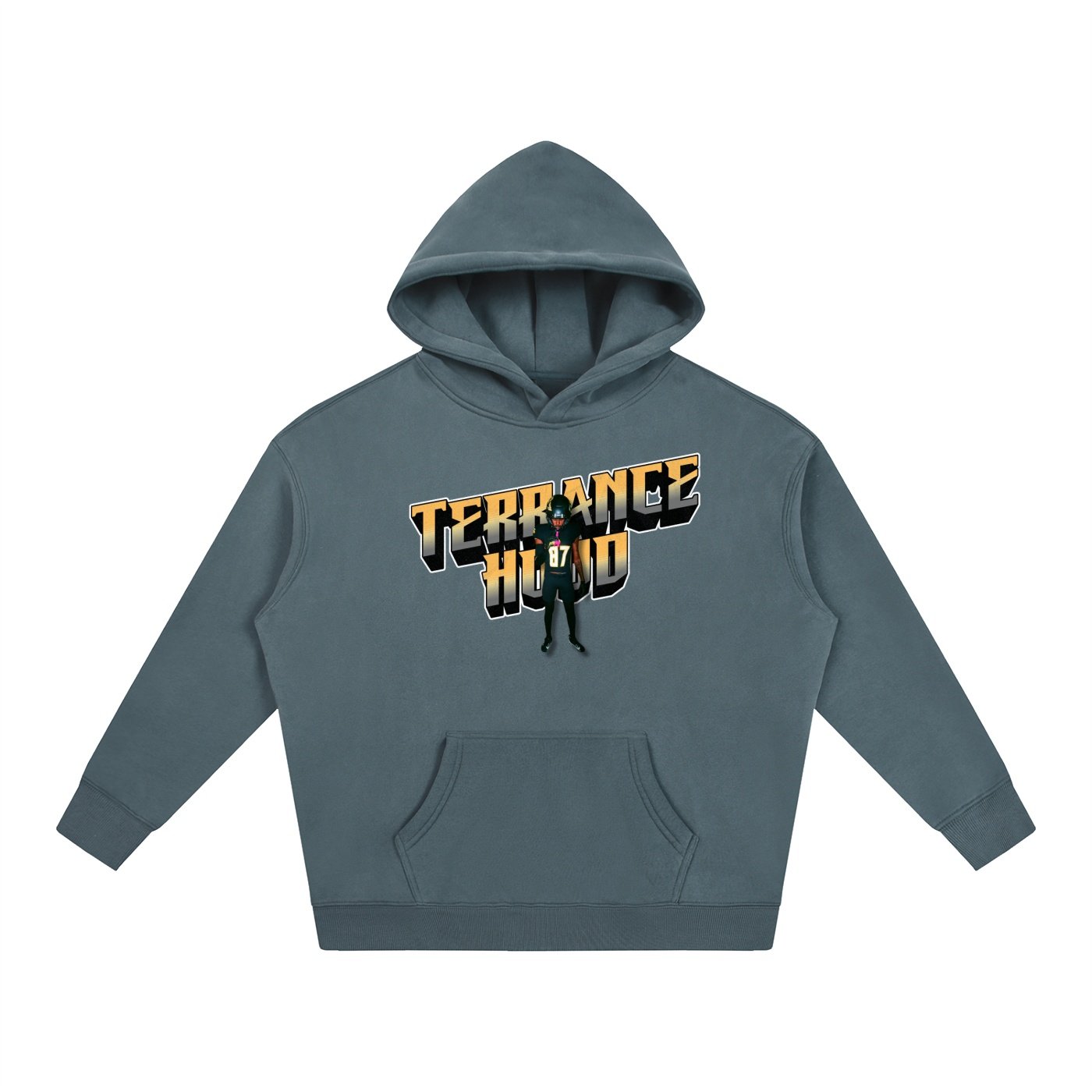 Terrance Hood   Oversize Fleeced Hoodie - Image 4