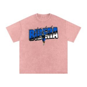 kal-el bibera Snow Washed Oversized TEE - Image 5