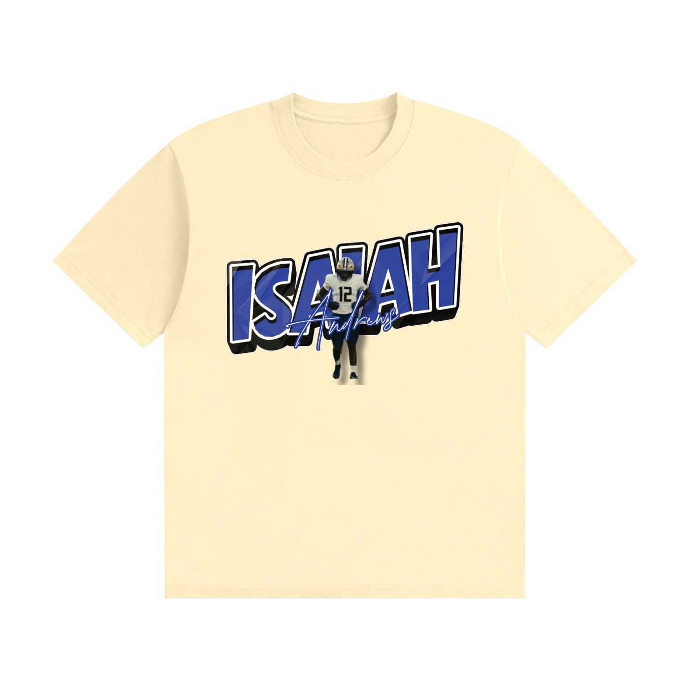 Isaiah Andrews  Unisex Cotton T-Shirt - Image 3