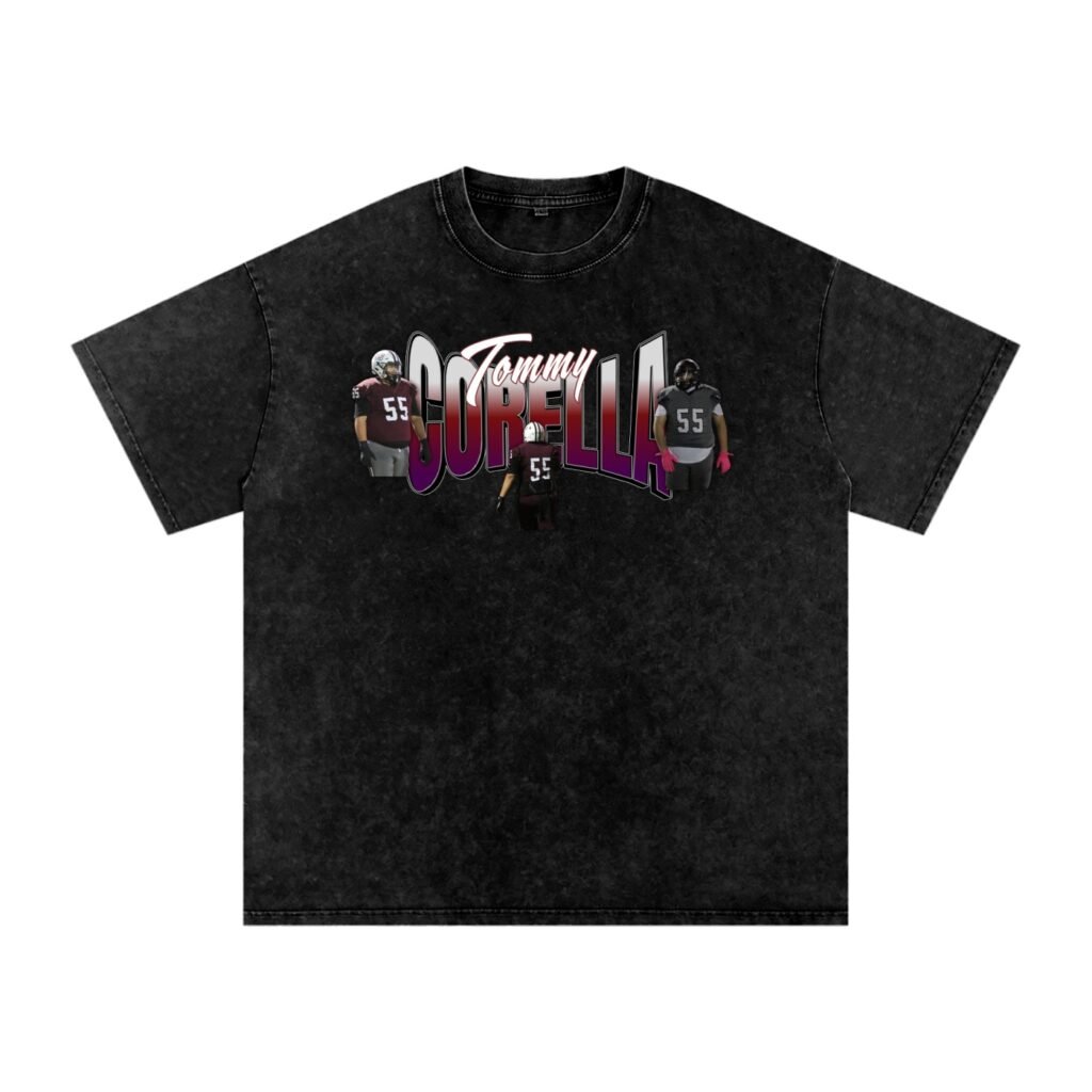 Tommy Corella Snow Washed Oversized TEE