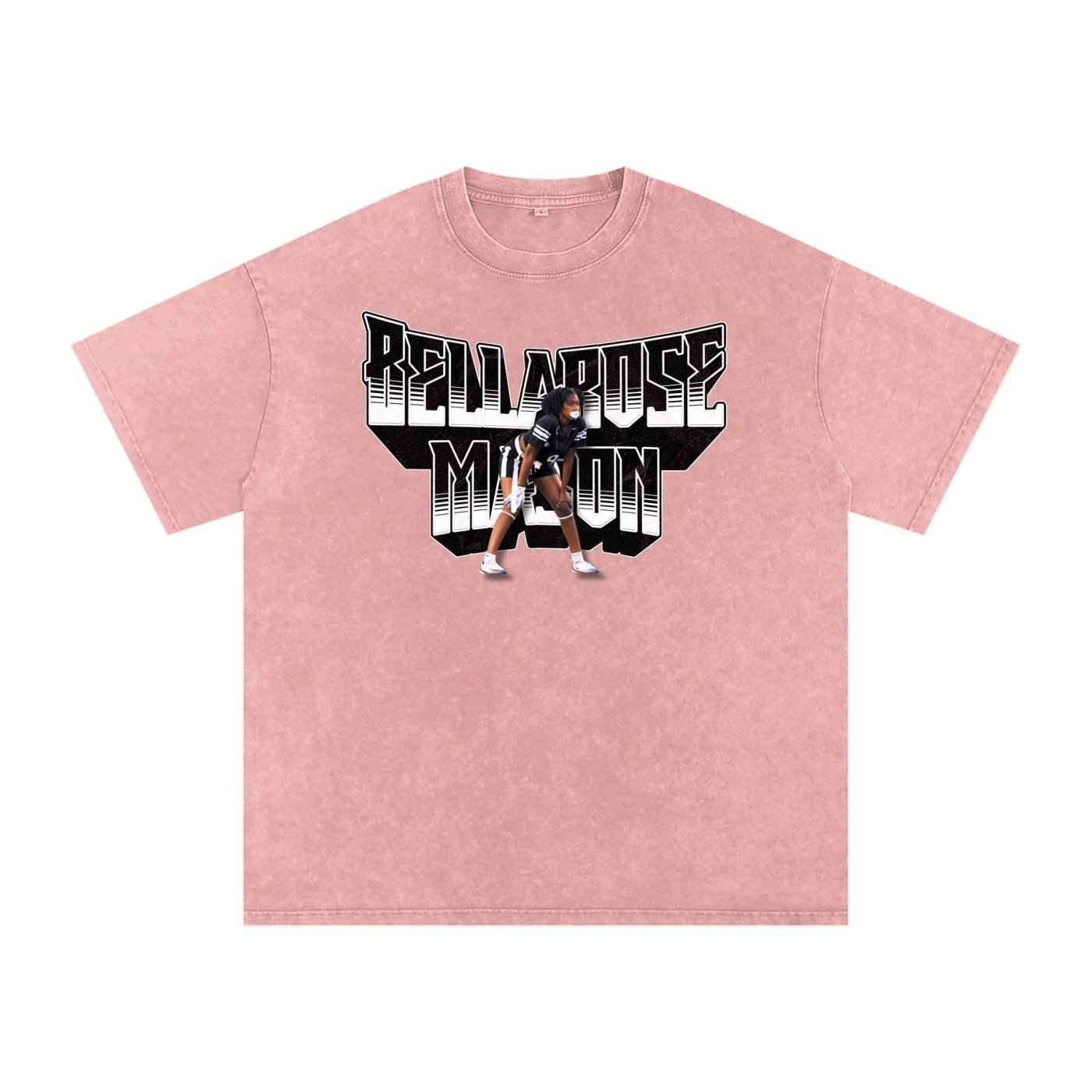 Bellarose Mason Snow Washed Oversized TEE - Image 5