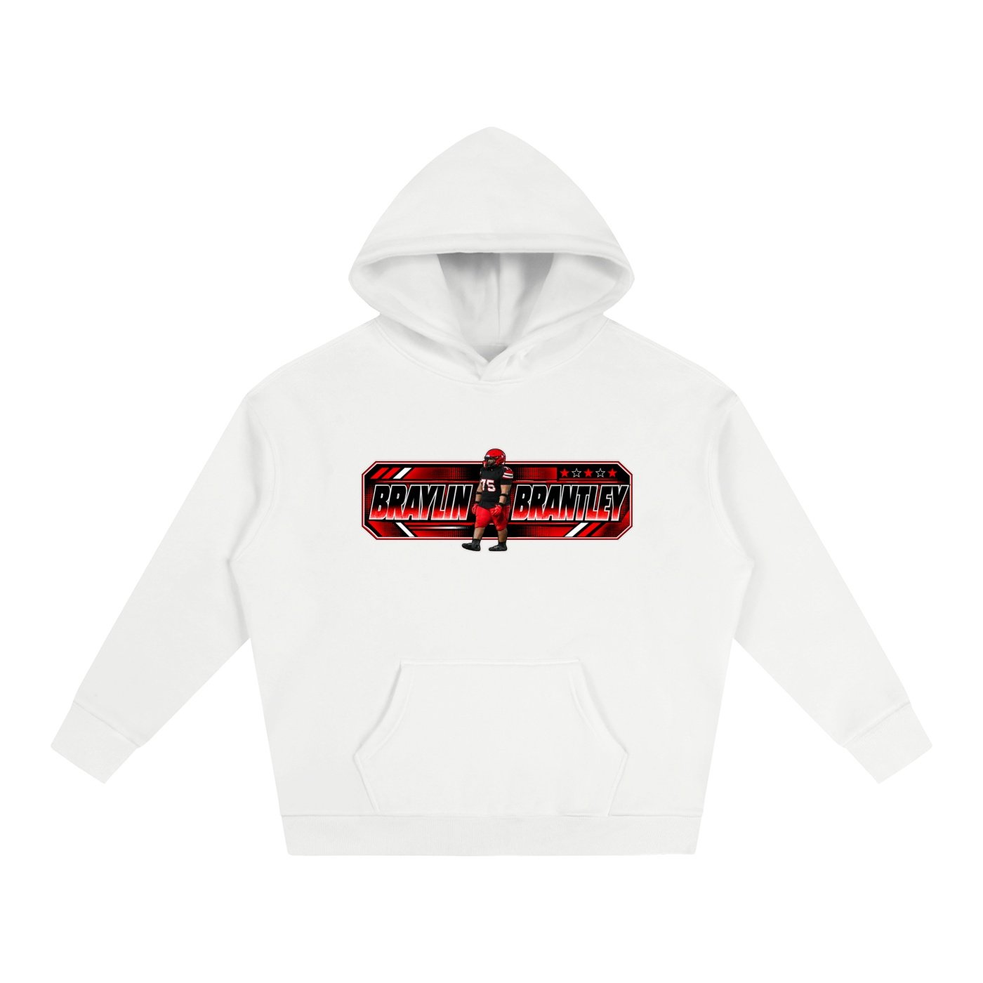 Braylin Brantley Oversize Fleeced Hoodie - Image 2