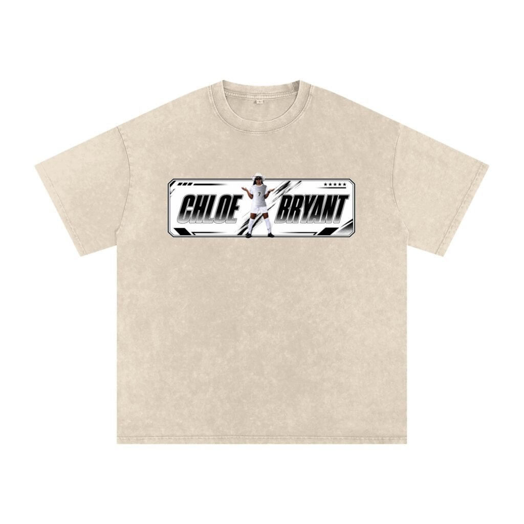 Chloe Bryant Snow Washed Oversized TEE