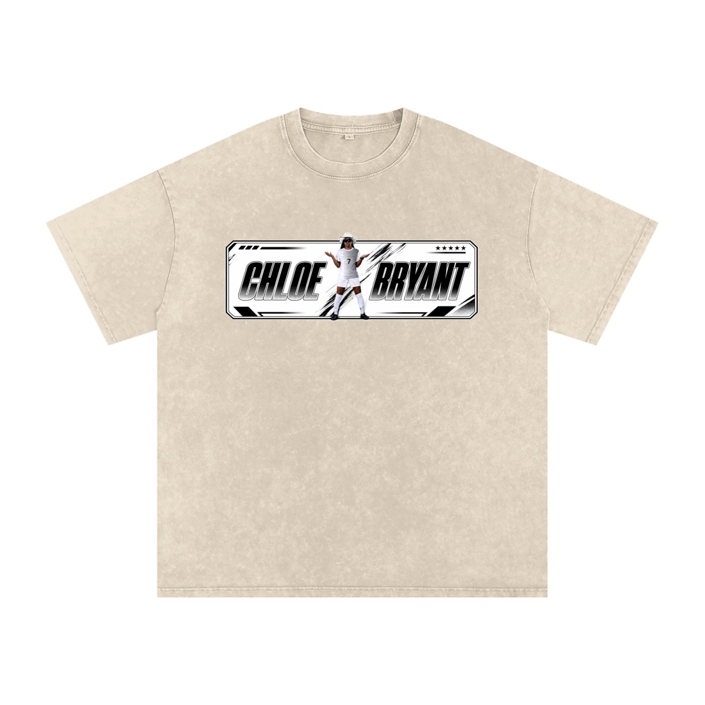 Chloe Bryant Snow Washed Oversized TEE - Image 2