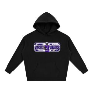 Darrell owens jr Oversize Fleeced Hoodie - Image 1