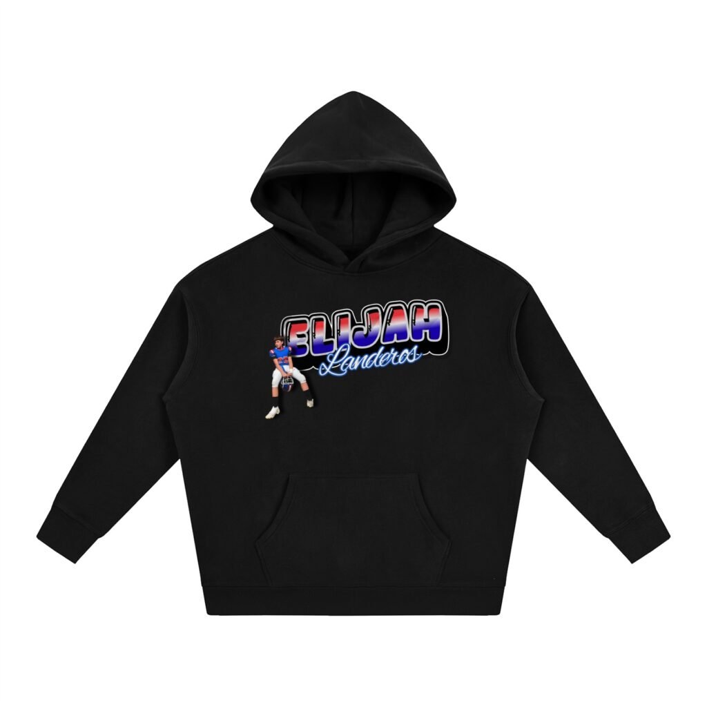 Elijah Landeros Oversize Fleeced Hoodie