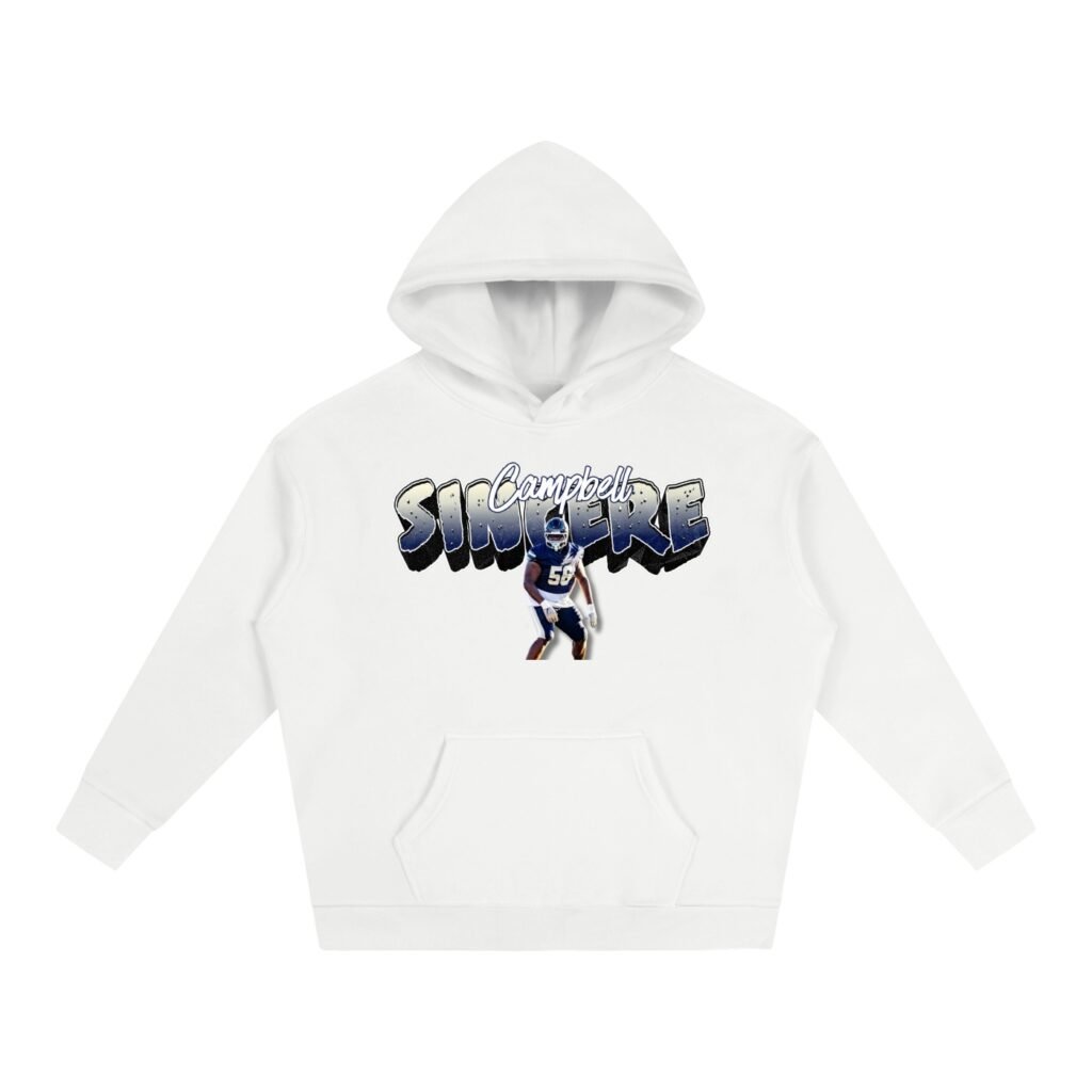 Sincere Campbell Oversize Fleeced Hoodie