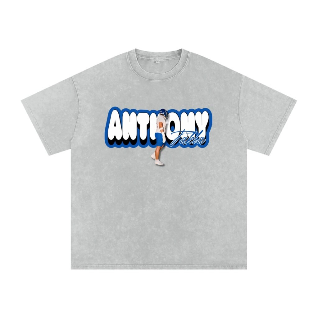 Anthony Takla Snow Washed Oversized TEE