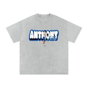 Anthony Takla Snow Washed Oversized TEE - Image 3