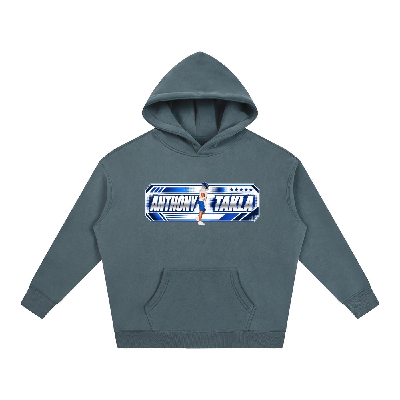 Anthony Takla Oversize Fleeced Hoodie - Image 4