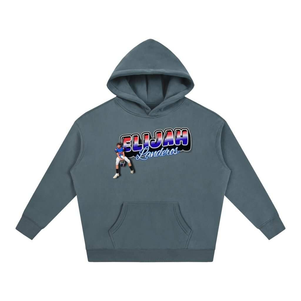 Elijah Landeros Oversize Fleeced Hoodie