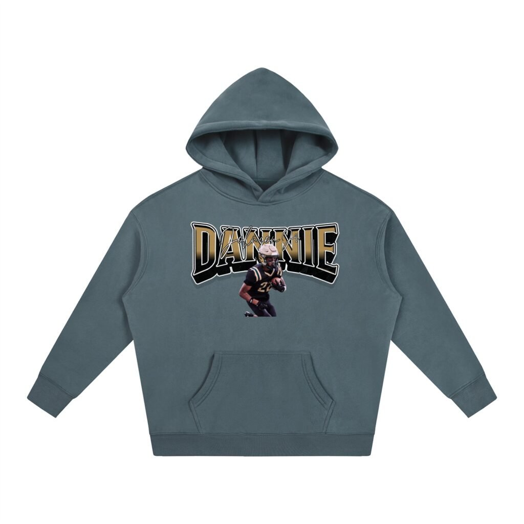 Dannie Johnson jr Oversize Fleeced Hoodie