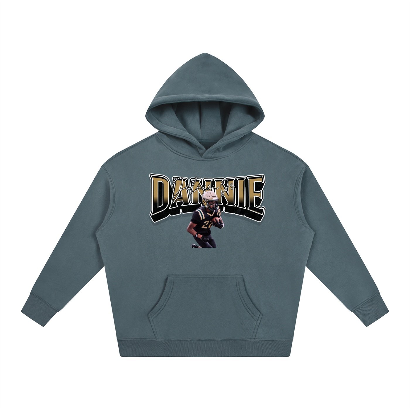 Dannie Johnson jr Oversize Fleeced Hoodie - Image 4
