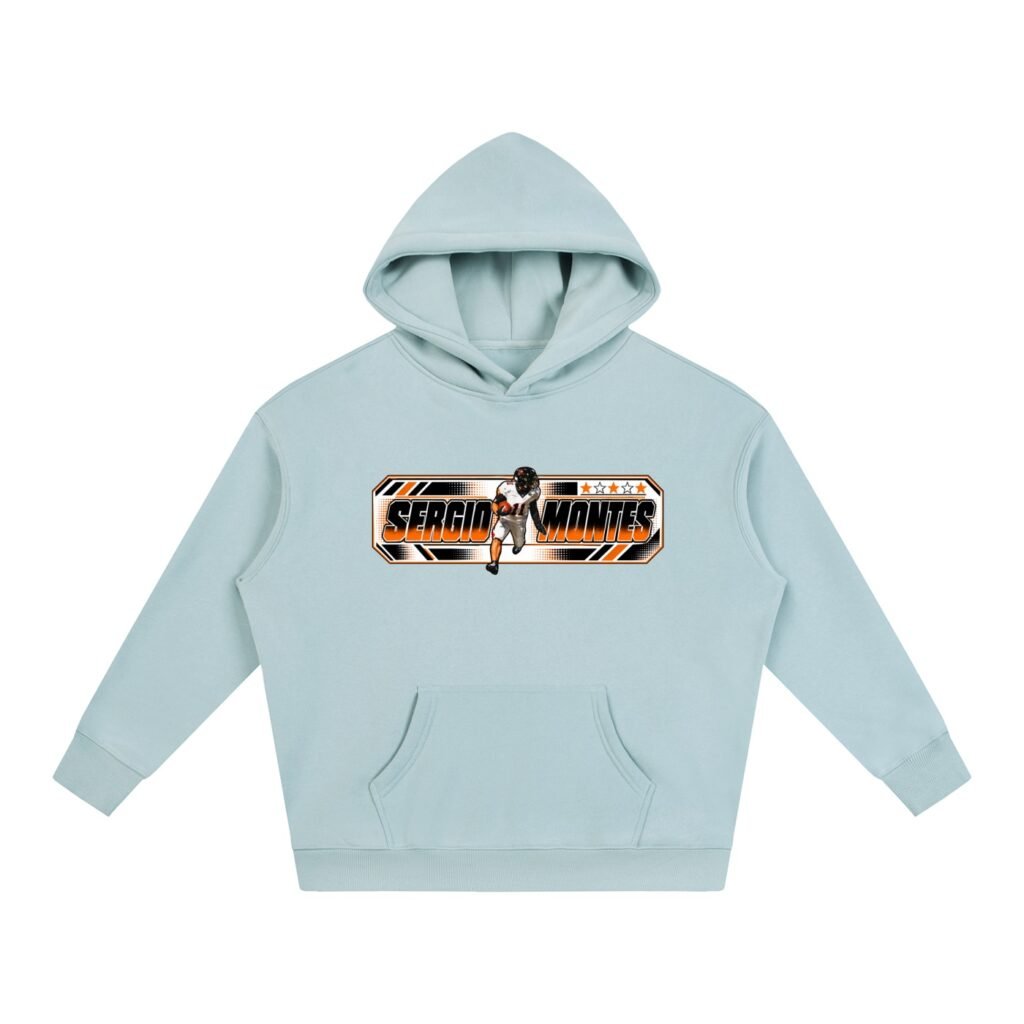 Sergio Montes  Oversize Fleeced Hoodie