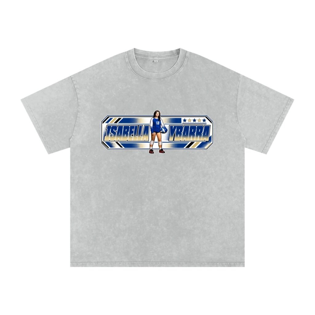 Isabella Ybarra Snow Washed Oversized TEE
